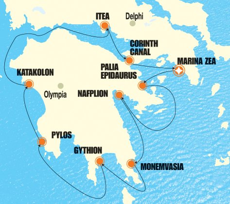 AntiquityToByzantium Peleponeses Cruise