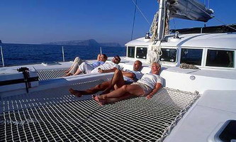 santorini, sailing, charter, cruise